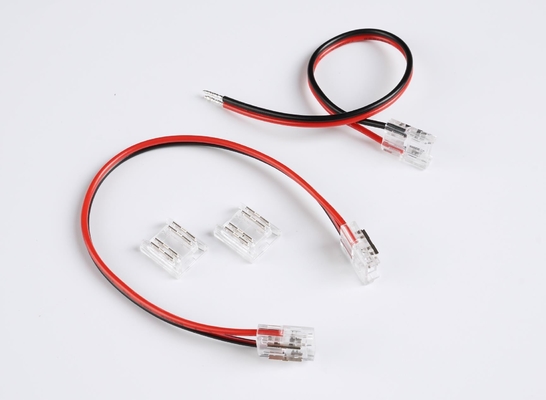 Milewood LED Şerit Işık Aksesuarları COB Led Şerit Konnektör Kabloya 2 Pinli Kart