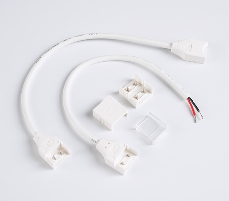 Tek Renkli COB Strip için IP65 LED Şerit Konnektör 2 Pin