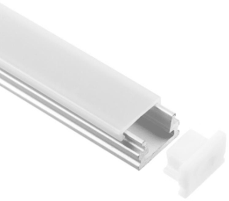 Gömme Montaj LED Işık Alüminyum Profil Çift Eloksallı 12x7.8mm