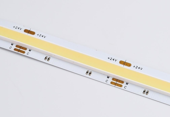 Ayarlanabilir Cob Cct Led Şerit Işık Dinamik Beyaz 17.2w/M Çift Hat