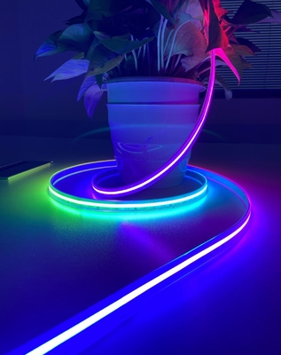 Esnek Piksel Cob RGB Şerit Işık Silikon Kılıflı IP65