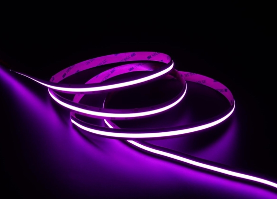 1008 Cips RGB LED COB Şerit 15w 12mm 24v Rgb Şerit KTV Tiyatro Bar için