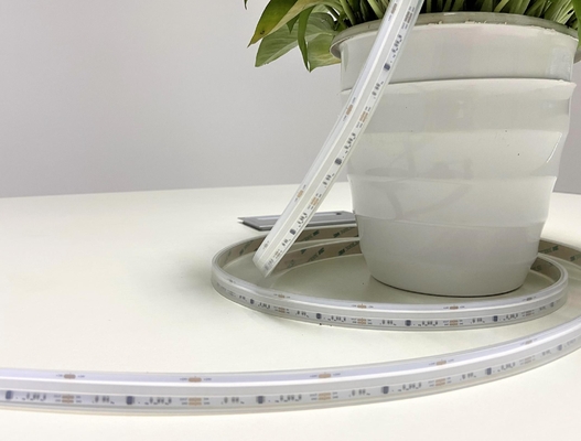 IP65 Esnek COB Piksel Rgb Led Şerit Silikon Kılıflı 27w/m