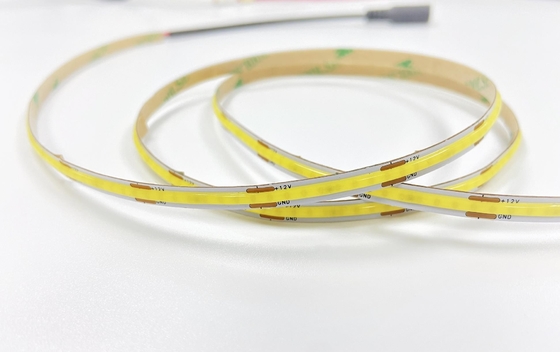 CRI90 12V LED COB Şerit Esnek Led Cob Şerit Işık 10w / M