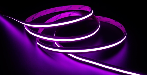 Premium RGB Şerit Işık Tam Renkli Cob Led Şerit 12mm Genişlik