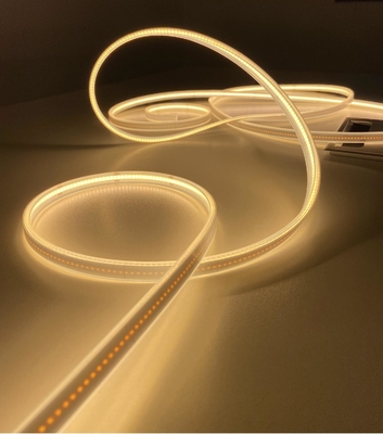 Dış Aydınlatma için DC24V 10w 8mm Esnek Su Geçirmez Cob Led Şerit