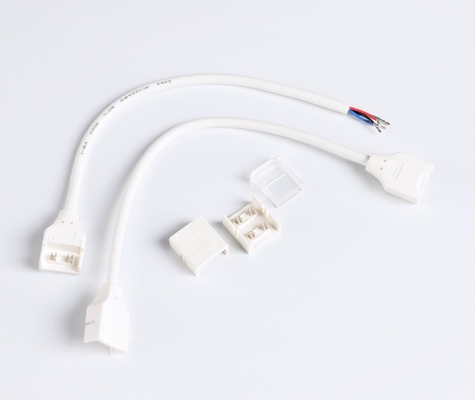 IP65 LED Şerit Işık Aksesuarları RGB COB 4 Pin Led Konnektör