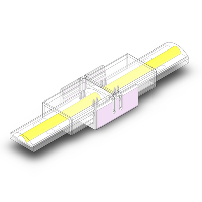 Tek Renkli COB Strip için IP65 LED Şerit Konnektör 2 Pin