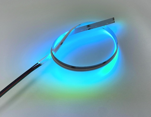 Yan Yayan RGB LED COB Şerit Işığı 10w 24V DC 378 Cips