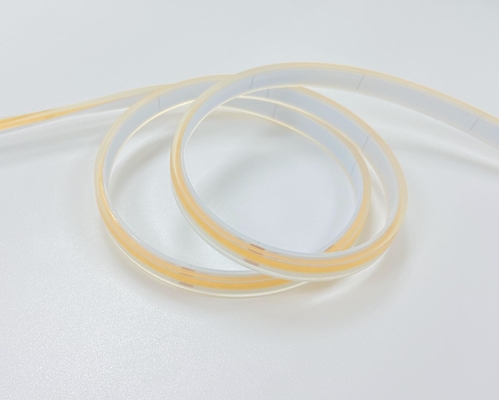 24V Silikon Katı Ekstrüzyon Esnek LED COB Şerit 62.5mm Ip68 Şerit Işığı