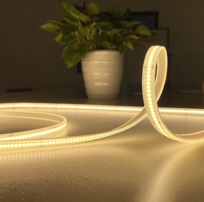 24V Silikon Katı Ekstrüzyon Esnek LED COB Şerit 62.5mm Ip68 Şerit Işığı